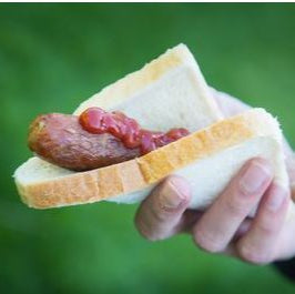 Sausage in bread (GF option available)
